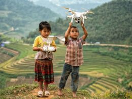 come usare un drone in laos